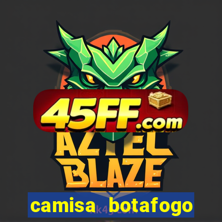 camisa botafogo plus size